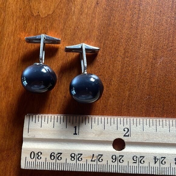 Vintage Mens Cuff Links - Picture 4 of 5